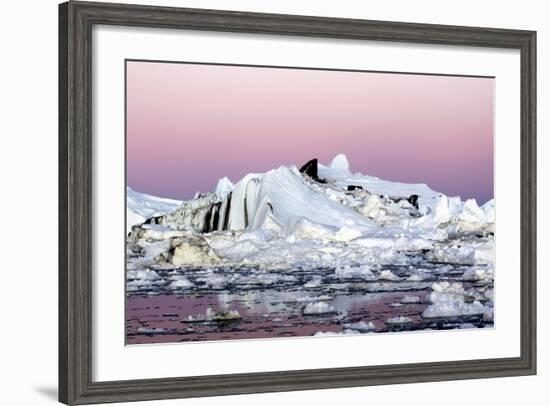 Iceberg in Greenland-Françoise Gaujour-Framed Photographic Print