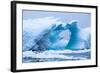Iceberg in the Antarctic Waters, Enterprise Island, Antarctica, Polar Regions-Michael Runkel-Framed Photographic Print