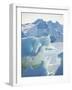 Iceberg in the Uummannaq Fjord System. America, North America, Greenland, Denmark-Martin Zwick-Framed Photographic Print