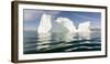 Iceberg in the Uummannaq Fjord System. America, North America, Greenland, Denmark-Martin Zwick-Framed Photographic Print