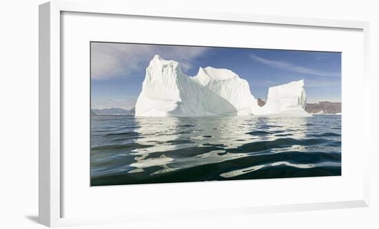 Iceberg in the Uummannaq Fjord System. America, North America, Greenland, Denmark-Martin Zwick-Framed Photographic Print