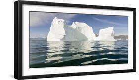 Iceberg in the Uummannaq Fjord System. America, North America, Greenland, Denmark-Martin Zwick-Framed Photographic Print