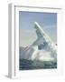 Iceberg in the Uummannaq Fjord System, Greenland, Danish overseas colony.-Martin Zwick-Framed Photographic Print