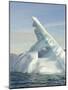 Iceberg in the Uummannaq Fjord System, Greenland, Danish overseas colony.-Martin Zwick-Mounted Photographic Print