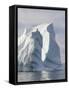 Iceberg in the Uummannaq Fjord System, Greenland, Danish overseas colony.-Martin Zwick-Framed Stretched Canvas