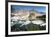 Iceberg Lake, Glacier National Park, Montana, USA-Roddy Scheer-Framed Photographic Print