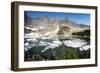 Iceberg Lake, Glacier National Park, Montana, USA-Roddy Scheer-Framed Photographic Print