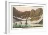 Iceberg Lake, Glacier National Park-null-Framed Premium Giclee Print