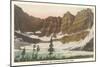 Iceberg Lake, Glacier National Park-null-Mounted Premium Giclee Print