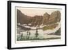 Iceberg Lake, Glacier National Park-null-Framed Art Print