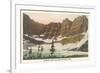 Iceberg Lake, Glacier National Park-null-Framed Art Print