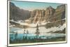 Iceberg Lake, Glacier Park, Montana-null-Mounted Art Print