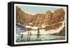 Iceberg Lake, Glacier Park, Montana-null-Framed Stretched Canvas