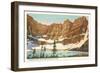 Iceberg Lake, Glacier Park, Montana-null-Framed Art Print