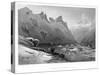 Iceberg Lake, Isterdal, Norway, Mid-Late 19th Century-Edward Paxman Brandard-Stretched Canvas