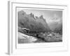 Iceberg Lake, Isterdal, Norway, Mid-Late 19th Century-Edward Paxman Brandard-Framed Giclee Print