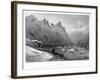 Iceberg Lake, Isterdal, Norway, Mid-Late 19th Century-Edward Paxman Brandard-Framed Giclee Print