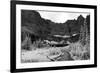 Iceberg Lake Landscape in Infrared-searagen-Framed Photographic Print