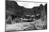 Iceberg Lake Landscape in Infrared-searagen-Mounted Photographic Print