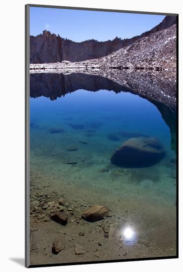 Iceberg Lake Near Mount Whitney in Lone Pine, California-Brett Holman-Mounted Photographic Print