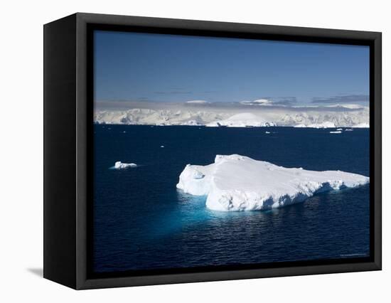 Iceberg, Lemaire Channel, Weddell Sea, Antarctic Peninsula, Antarctica, Polar Regions-Thorsten Milse-Framed Stretched Canvas