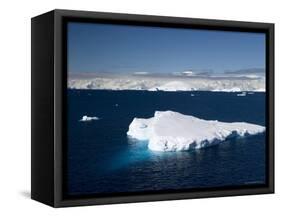 Iceberg, Lemaire Channel, Weddell Sea, Antarctic Peninsula, Antarctica, Polar Regions-Thorsten Milse-Framed Stretched Canvas