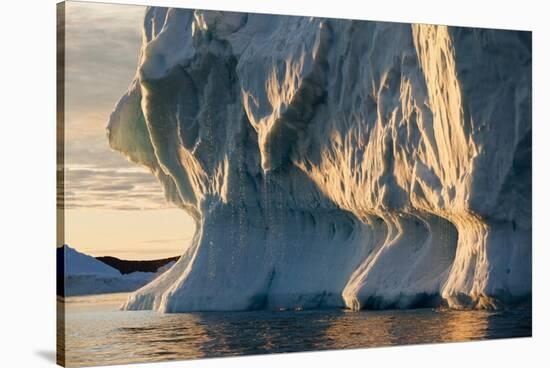 Iceberg Melting in Disko Bay in Greenland-Paul Souders-Stretched Canvas