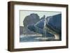 Iceberg Melting in Disko Bay in Greenland-null-Framed Photographic Print