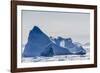 Iceberg Near the Cumberland Peninsula, Baffin Island, Nunavut, Canada, North America-Michael Nolan-Framed Photographic Print