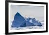 Iceberg Near the Cumberland Peninsula, Baffin Island, Nunavut, Canada, North America-Michael Nolan-Framed Photographic Print