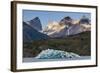 Iceberg on Lago Grey Lake in the Torres Del Paine National Park, Patagonia, Chile, South America-Michael Runkel-Framed Photographic Print