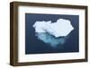 Iceberg Seen above and below Water-DLILLC-Framed Photographic Print