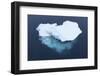 Iceberg Seen above and below Water-DLILLC-Framed Photographic Print