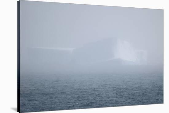 Iceberg Seen through Fog-DLILLC-Stretched Canvas