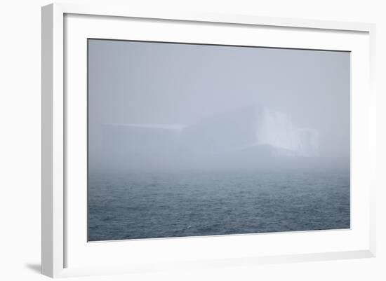 Iceberg Seen through Fog-DLILLC-Framed Photographic Print