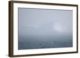 Iceberg Seen through Fog-DLILLC-Framed Photographic Print