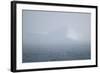 Iceberg Seen through Fog-DLILLC-Framed Photographic Print