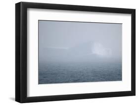 Iceberg Seen through Fog-DLILLC-Framed Photographic Print