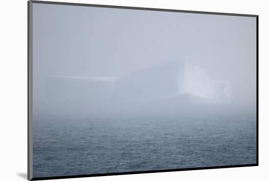 Iceberg Seen through Fog-DLILLC-Mounted Photographic Print
