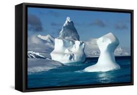 Iceberg, South Shetland Islands, Antarctica-Paul Souders-Framed Stretched Canvas