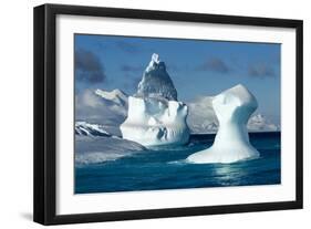 Iceberg, South Shetland Islands, Antarctica-Paul Souders-Framed Photographic Print