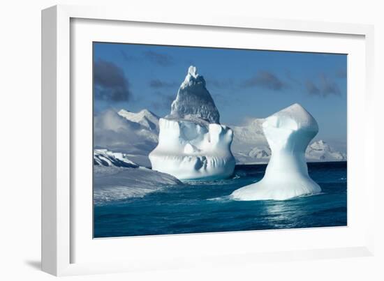 Iceberg, South Shetland Islands, Antarctica-Paul Souders-Framed Photographic Print