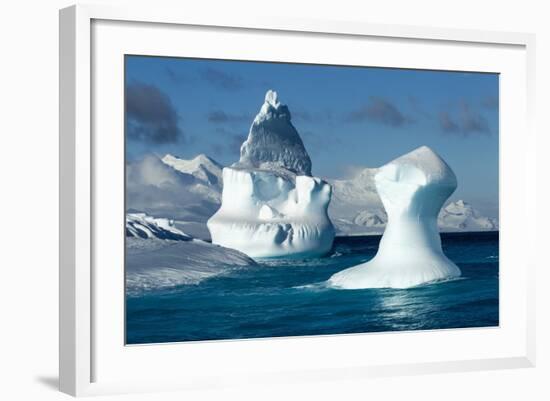 Iceberg, South Shetland Islands, Antarctica-Paul Souders-Framed Photographic Print