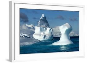 Iceberg, South Shetland Islands, Antarctica-Paul Souders-Framed Photographic Print