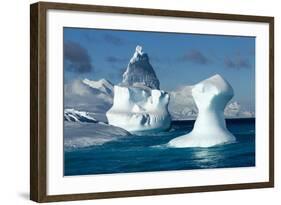 Iceberg, South Shetland Islands, Antarctica-Paul Souders-Framed Photographic Print