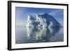 Iceberg, Vikingbukta (Viking Bay), Scoresbysund, Northeast Greenland, Polar Regions-Michael Nolan-Framed Photographic Print