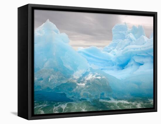 Iceberg, Western Antarctic Peninsula, Antarctica-Steve Kazlowski-Framed Stretched Canvas