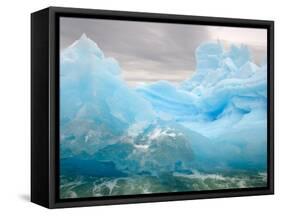 Iceberg, Western Antarctic Peninsula, Antarctica-Steve Kazlowski-Framed Stretched Canvas