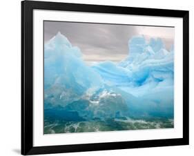 Iceberg, Western Antarctic Peninsula, Antarctica-Steve Kazlowski-Framed Photographic Print