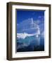 Iceberg with Fluted and Honeycomb Textures, Antarctica, Polar Regions-Geoff Renner-Framed Photographic Print